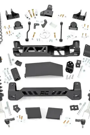6.0 Inch Ram Suspension Lift Kit Vertex and V2 19-Up Ram 1500 4WD Rough Country Today Only