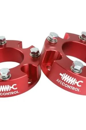 aFe CONTROL 1.875 IN Leveling Kit 22-23 Toyota Tundra - Red Top Pick