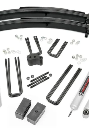 4 Inch Suspension Lift Kit 77-79 4WD Ford F-250 Rough Country Time-Limited