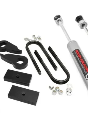 2.5 Inch Leveling Lift Kit With Shocks 97-03 4WD Ford F-150 Rough Country Seasonal Sale