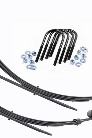 Rear Leaf Springs 4 Inch Lift Pair 99-04 Ford Super Duty 4WD Rough Country Direct From Manufacturer