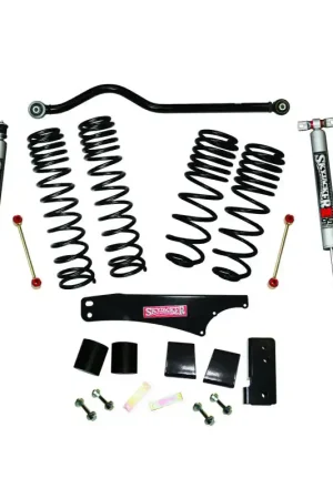 While Supplies Last Skyjacker 2007-2018 Jeep Wrangler JK 4 Door 4WD Long Travel 3.5in-4in Lift Kit w/M95 Monotube Shocks