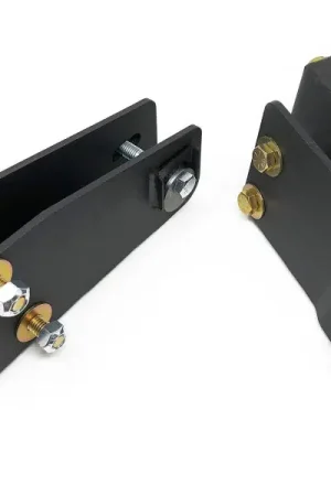 Premium Tuff Country 80-97 F-250 4wd (w/4in Front Lift Kit And 4 Bolt Mounting) Axle Pivot Drop Brackets Pr.