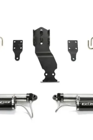 Best Choice Fabtech 17-21 Ford F250/F350 4WD Dual Steering Stabilizer System w/DL 2.25 Resi Shocks