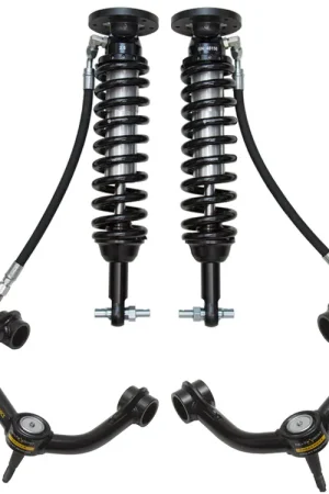 2015-2020 FORD F150 2WD 1.75-3" LIFT STAGE 4 SUSPENSION SYSTEM WITH TUBULAR UCA Money Back Guarantee