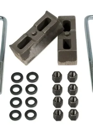 Budget Tuff Country 01-10 GMC Sierra 2500HD 4wd 2in Rear Block & U-Bolt Kit