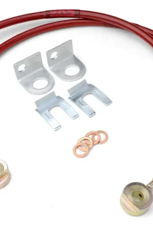 Extended Brake Line Kit | Front | Wrangler TJ and LJ, Grand Cherokee ZJ Hassle-Free Returns