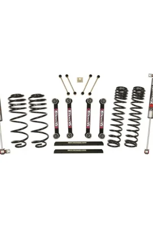 Skyjacker 97-02 Jeep TJ 4in Dual Rate Long Travel Front/Rear Kit w/ M95 Monotube Shocks Buy Direct