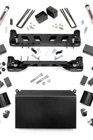 4 Inch Toyota Suspension Lift Kit w/V2 Shocks 16-20 Tundra 4WD/2WD Rough Country Limited Time