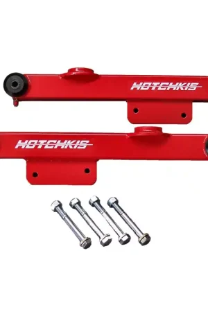 Hotchkis 79-93 Ford Mustang/94-98 Mustang GT/Cobra Lower Trailing Arms - Red Discount