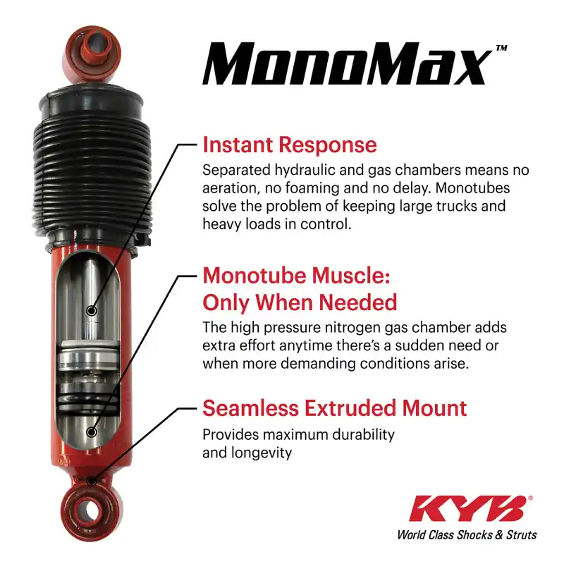 KYB Shocks & Struts MonoMax Rear Ford F-150 (2WD) 15-20 / F-150 (4WD) (Exc. Raptor) 09-20 Direct From Manufacturer