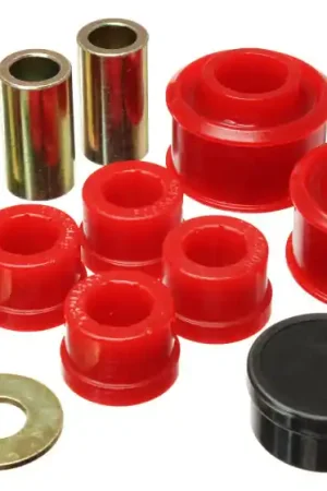 Free Returns Energy Suspension 05-09 Subaru Legacy Front Control Arm Bushing Set - Red