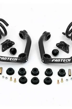 Authentic Fabtech 2.5in Perf Sys w/Perf Shks 98-08 Ford Ranger 2WD Coil Spring Front Susp w/4Cyl&3.0L