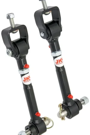 RockJock TJ/LJ/XJ/MJ/ZJ Sway Bar Disconnects Front Pair Save Now