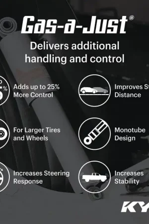 KYB 19-24 Chevrolet Silverado 1500 Trail Boss w/ Factory Lift Gas-a-Just Strut - Front In Demand