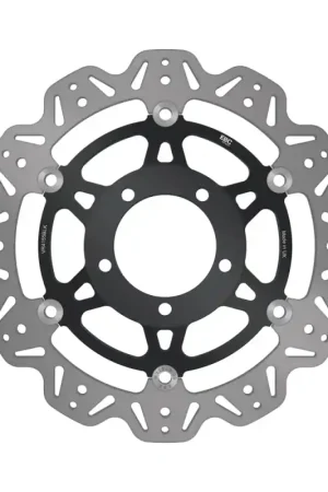 EBC 13-17 Kawasaki ZX-6R ZX 636 E Front Left/Right Vee Floating Black Rotor Cheap