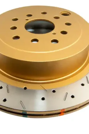 Super Sale DBA 08-10 STi/2017 BRZ w/Perf. Pkg. Dual-Drilled Rear Drilled & Slotted 4000 Series Rotor