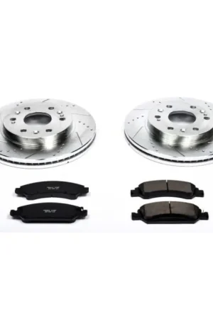Top Rated Power Stop 08-19 Cadillac Escalade Front Z23 Evolution Sport Brake Kit