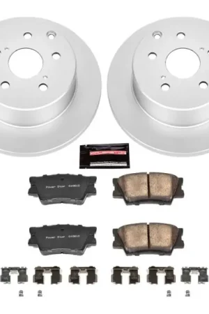 Power Stop 10-12 Lexus HS250h Rear Z17 Evolution Geomet Coated Brake Kit Direct From Manufacturer