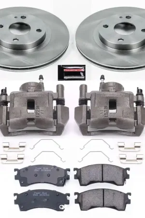 Instant Buy Power Stop 99-00 Mazda Protege Front Autospecialty Brake Kit w/Calipers