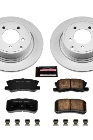 Power Stop 11-14 Chrysler 200 Rear Z17 Evolution Geomet Coated Brake Kit Exclusive Offer