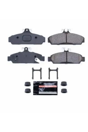 Buy Online Power Stop 84-87 Chevrolet Corvette Front Z23 Evolution Sport Brake Pads w/Hardware