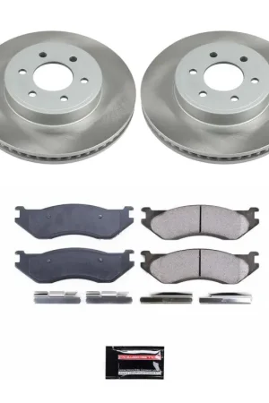 Factory Price Power Stop 2003 Dodge Durango Front Semi-Coated Rotor Kit