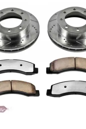 Power Stop 1999 Ford F-250 Super Duty Front Z36 Truck & Tow Brake Kit Warranty Included