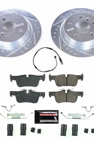 Power Stop 16-18 Mini Cooper Clubman Rear Z23 Evolution Sport Brake Kit Reduced Price