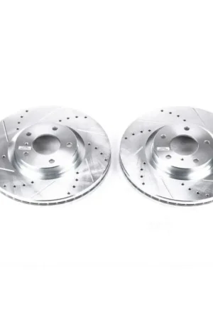 Power Stop 08-12 Infiniti EX35 Front Evolution Drilled & Slotted Rotors - Pair Trending