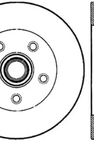 StopTech Slotted & Drilled Sport Brake Rotor Budget
