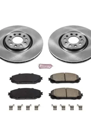 Power Stop 17-19 Jeep Cherokee Front Autospecialty Brake Kit Latest