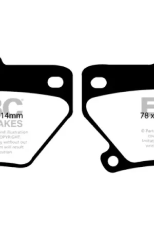 EBC 02-08 Pontiac Vibe 1.8 GT Ultimax2 Rear Brake Pads Modern