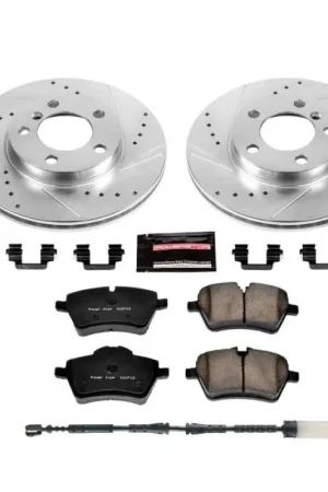 Power Stop 11-16 Mini Cooper Countryman Front Z23 Evolution Sport Brake Kit High Quality