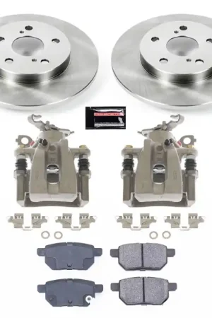 Limited Offer Power Stop 09-10 Pontiac Vibe Rear Autospecialty Brake Kit w/Calipers