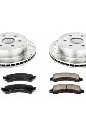 Power Stop 03-05 Chevrolet Express 2500 Rear Z23 Evolution Sport Brake Kit Free Delivery