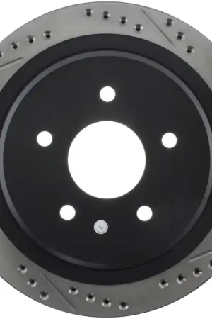 Direct From Manufacturer StopTech 97-10 Chevy Corvette Slotted & Drilled Rear Left Rotor