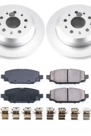 Power Stop 18-19 Jeep Wrangler Rear Z17 Evolution Geomet Coated Brake Kit Free Shipping