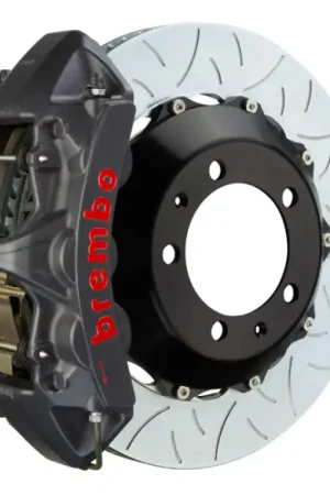 Exclusive Offer Brembo 99-05 330i (Excl. xDrive) Fr GTS BBK 6 Piston Cast 355x32 2pc Rotor Slotted Type3-Black HA