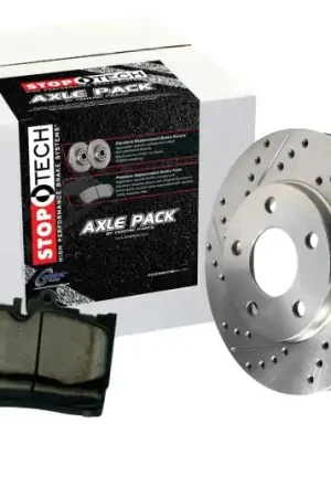 Sport Axle Pack, Drilled & Slotted, Front Exclusive Offer