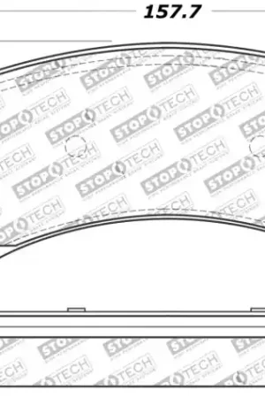 StopTech Sport Brake Pads w/Shims and Hardware - Front New Arrival