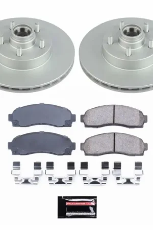 Popular Power Stop 10-11 Ford Ranger Front Z17 Evolution Geomet Coated Brake Kit