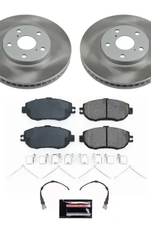 Bargain Power Stop 93-94 Lexus LS400 Front Semi-Coated Rotor Kit