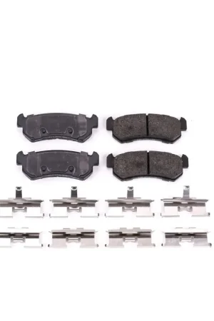 Worldwide Shipping Power Stop 04-06 Chevrolet Optra Rear Z17 Evolution Ceramic Brake Pads w/Hardware
