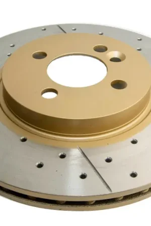 Hot Deal DBA 07-16 Mini Cooper S Front Drilled & Slotted Street Series Rotor