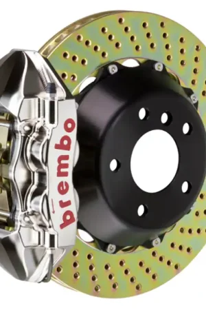 Brembo 06 330i Rear GTR BBK 4 Piston Billet 345x28 2pc Rotor Drilled-Nickel Bulk Order