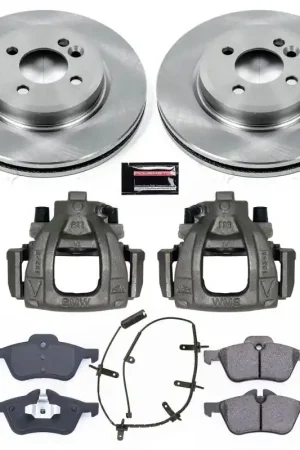 Authentic Power Stop 02-06 Mini Cooper Front Autospecialty Brake Kit w/Calipers