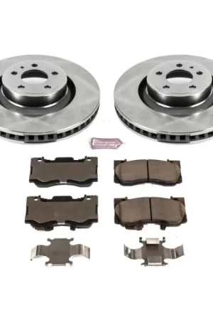 Power Stop 15-19 Ford Mustang Front Autospecialty Brake Kit Instant Buy