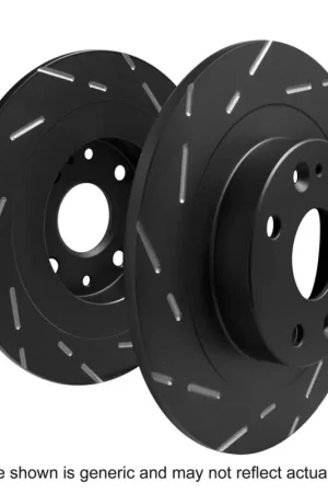 Same Day Shipping EBC 2016+ Mini Cooper Convertible (F57) 1.5L Turbo USR Slotted Rear Rotors