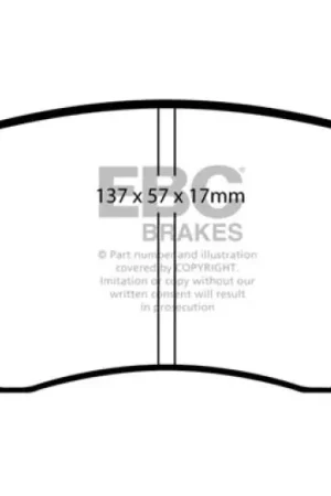 EBC 04-06 Saab 9-2X 2.0 Turbo Ultimax2 Front Brake Pads Factory Price